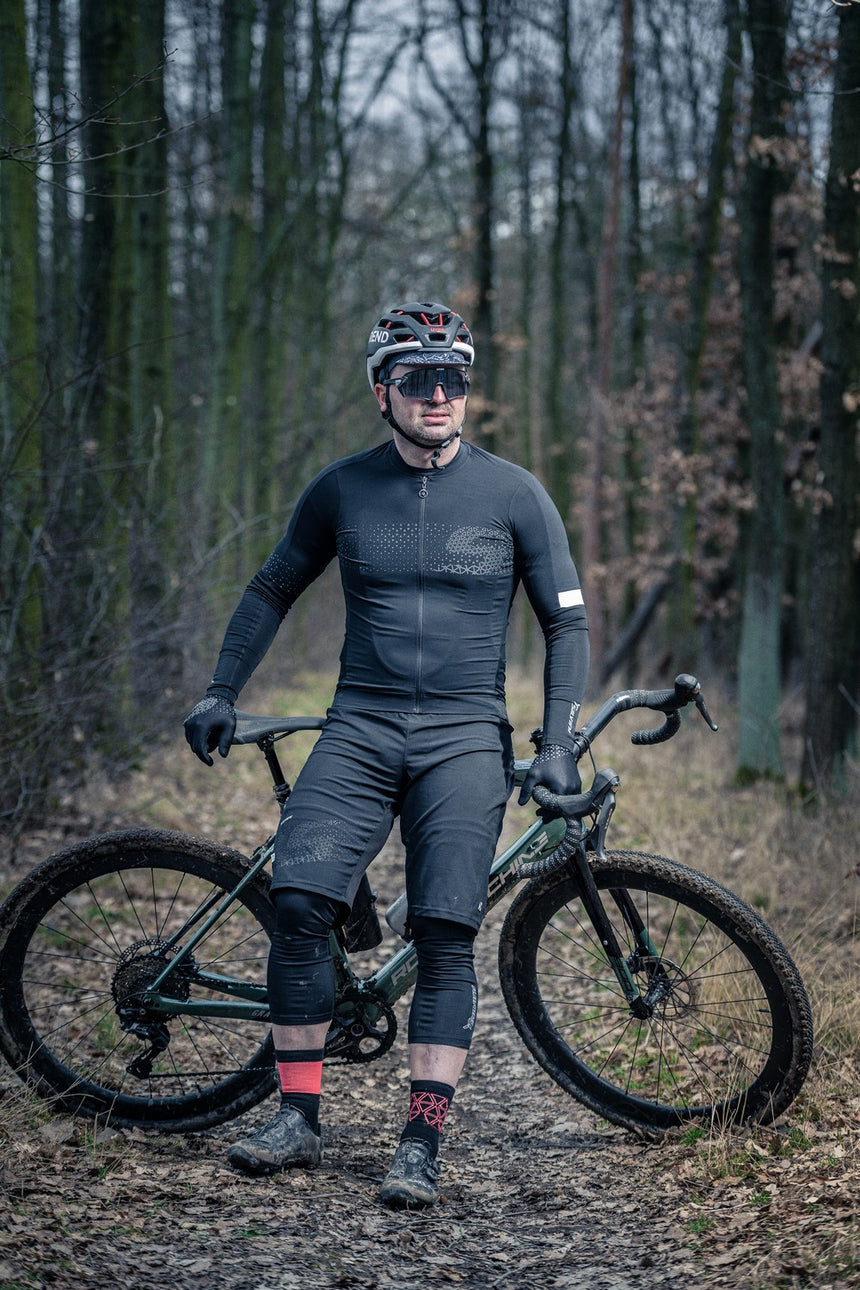 Silvini unisex warmers UA498 Tubo Knee